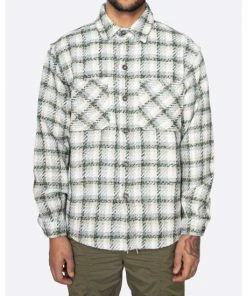EPTM Heavy Flannel Shirt Shirts Green