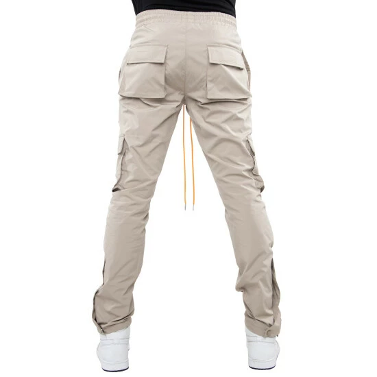 EPTM Snap Cargo Pants - Khaki Denim & Bottoms - Image 4